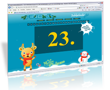 Find.dk Flash julekalender | Kunden fik: Flash hjemmeside, flash programmering, flash Actionscript, Dynamisk flash, Flash konkurrence. Find.dk Flash julekalender | Kunden fik: Flash hjemmeside, flash programmering, flash Actionscript, Dynamisk flash, Flash konkurrence.