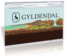 Gyldendal | Kunden fik: Flash animation / Animationer i flash
