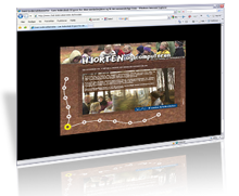 Hjorten og computeren | Kunden fik: Flash hjemmeside, Flash design, Actionscripting. Udført i samarbejde med andre studerende på Medieskolen Lyngby. Hjorten og computeren | Kunden fik: Flash hjemmeside, Flash design, Actionscripting. Udført i samarbejde med andre studerende på Medieskolen Lyngby.